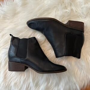 Lucky Brand Soft Leather Chelsea Booties